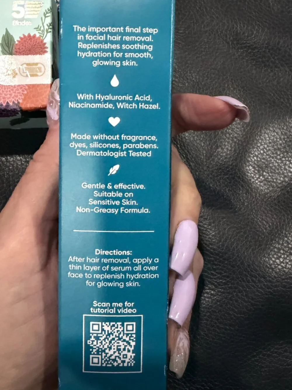 Gillette Venus Extra Smooth Shave Refills + Olay Facial Hydration Serum Set